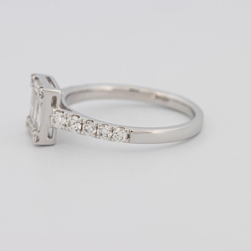 Invisible Square Diamond Ring - ZIZOV DIAMONDS