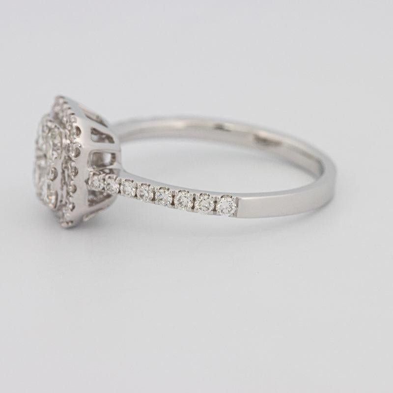 Invisible Square Diamond Ring - ZIZOV DIAMONDS