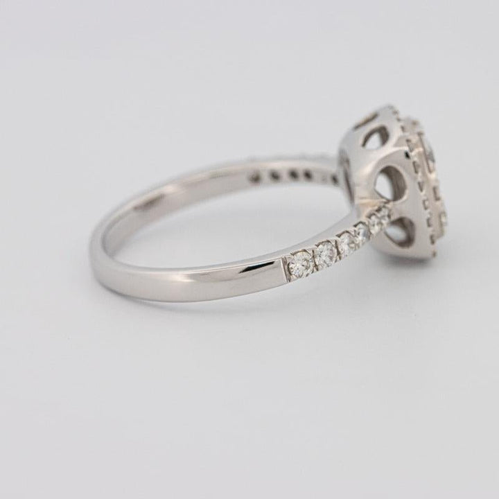 Invisible square diamond ring - ZIZOV DIAMONDS