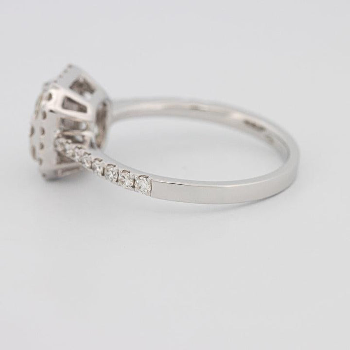 Invisible Square Diamond Ring - ZIZOV DIAMONDS