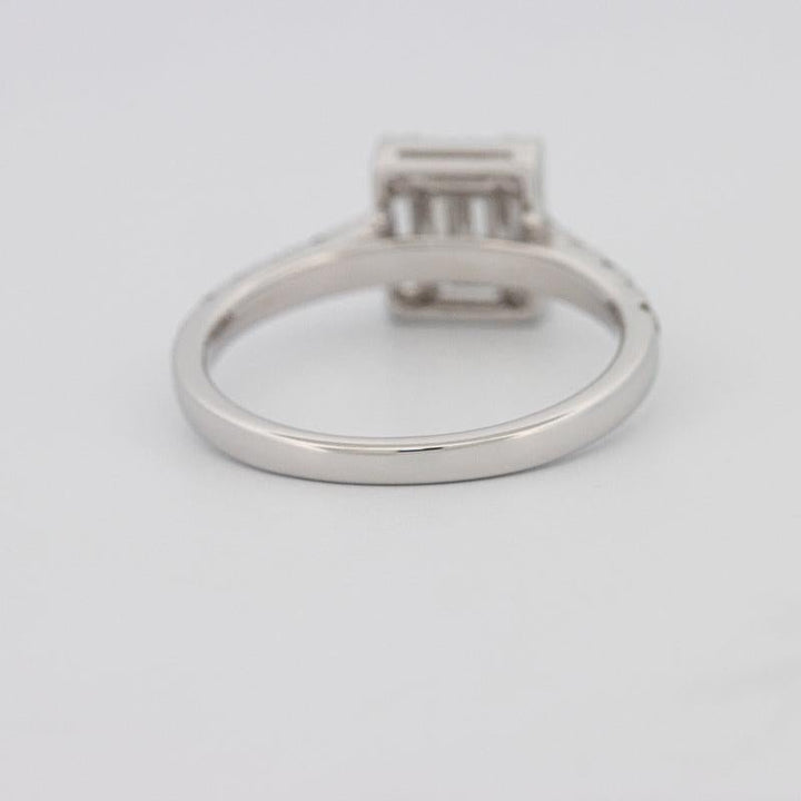 Invisible Square Diamond Ring - ZIZOV DIAMONDS