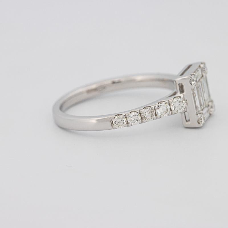 Invisible Square Diamond Ring - ZIZOV DIAMONDS