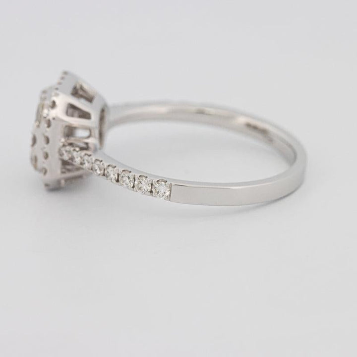 Invisible Square Diamond Ring - ZIZOV DIAMONDS