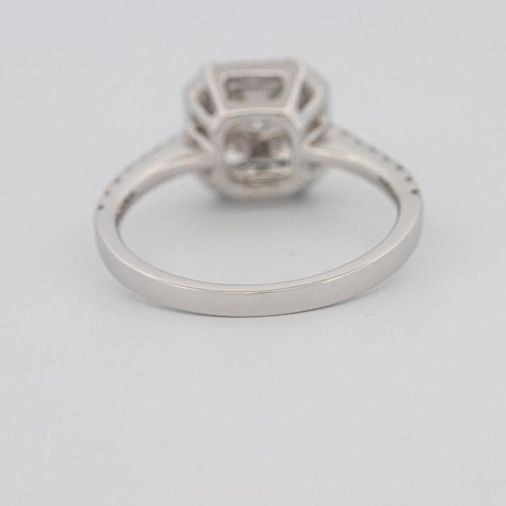 Invisible Square Diamond Ring - ZIZOV DIAMONDS