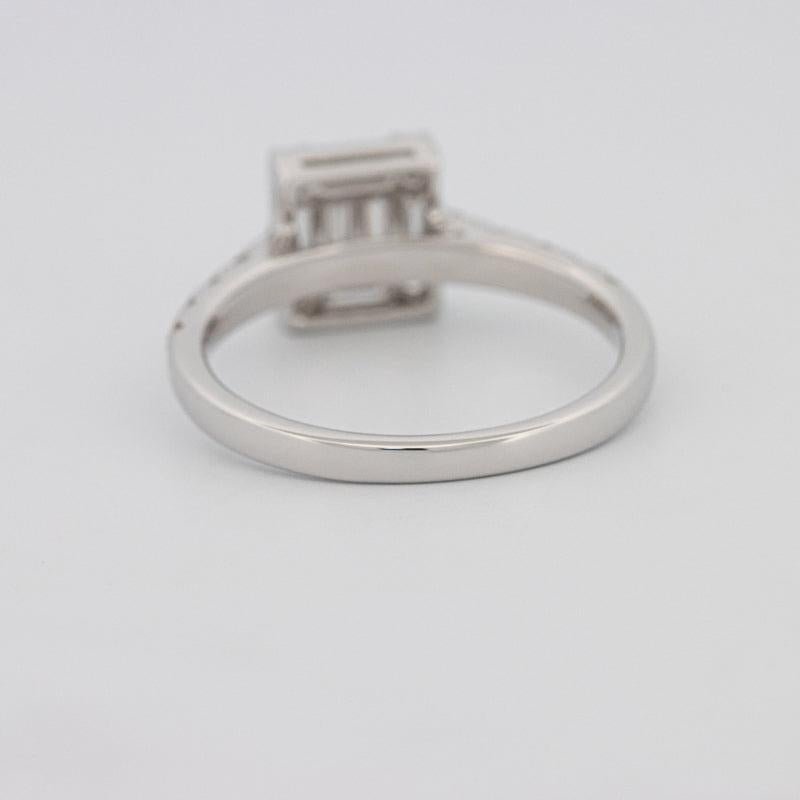 Invisible Square Diamond Ring - ZIZOV DIAMONDS