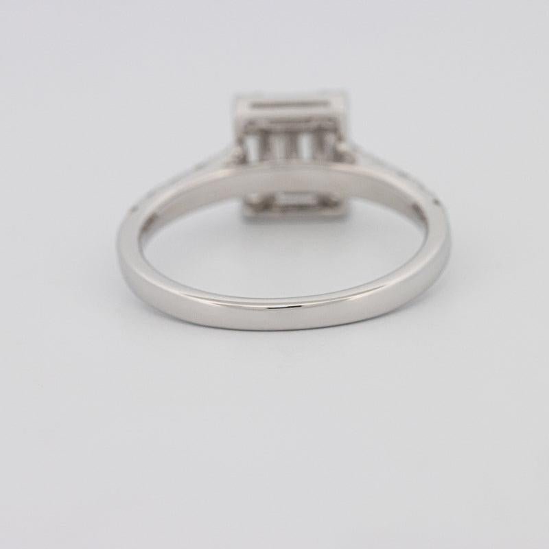 Invisible Square Diamond Ring - ZIZOV DIAMONDS