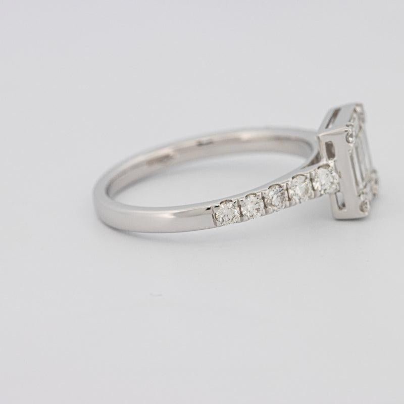 Invisible Square Diamond Ring - ZIZOV DIAMONDS