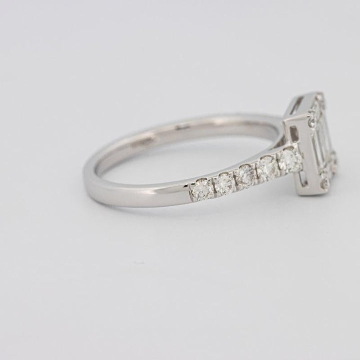 Invisible Square Diamond Ring - ZIZOV DIAMONDS