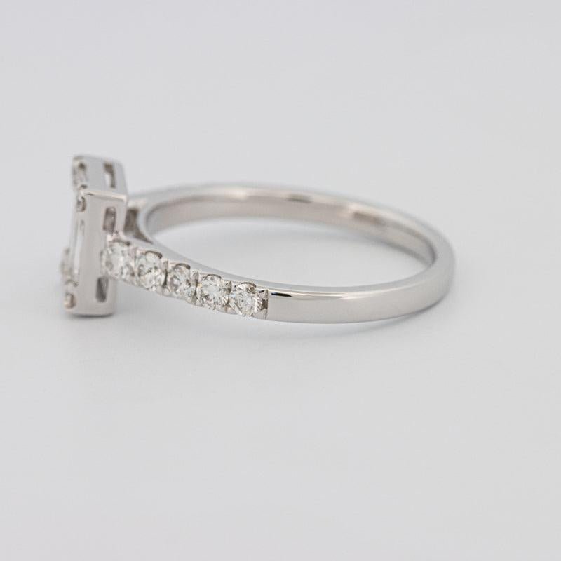 Invisible Square Diamond Ring - ZIZOV DIAMONDS
