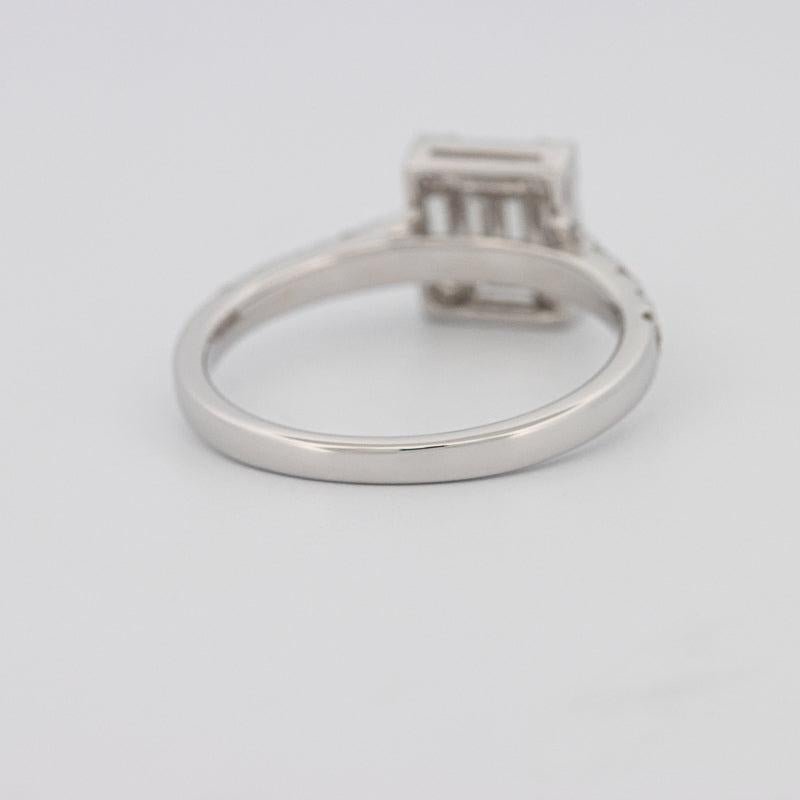 Invisible Square Diamond Ring - ZIZOV DIAMONDS