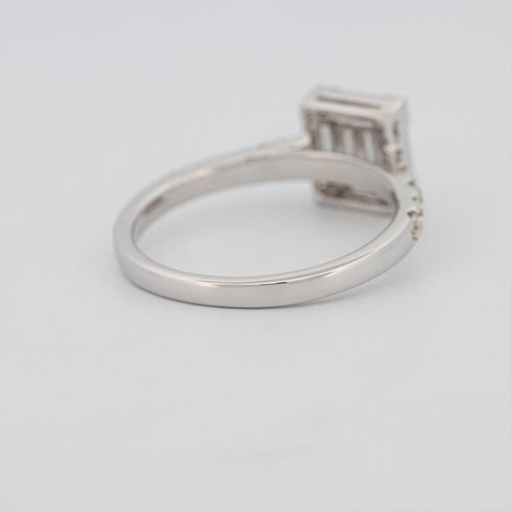 Invisible Square Diamond Ring - ZIZOV DIAMONDS