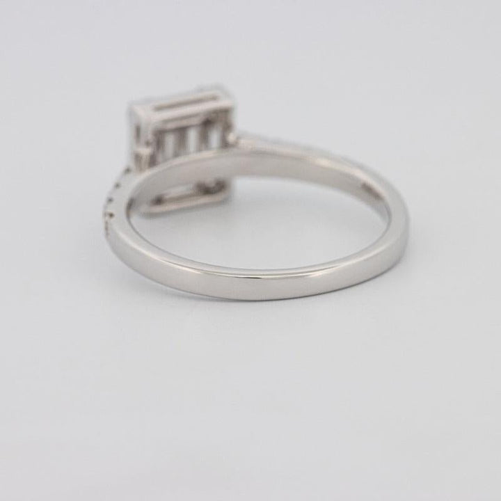 Invisible Square Diamond Ring - ZIZOV DIAMONDS