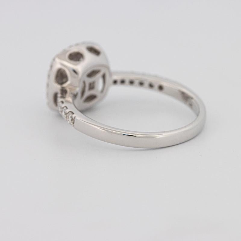 Invisible square diamond ring - ZIZOV DIAMONDS