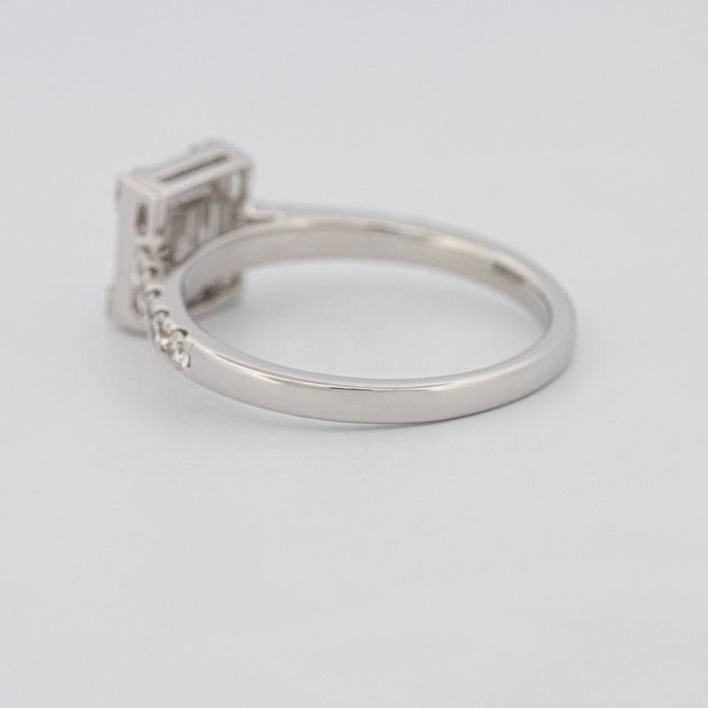 Invisible Square Diamond Ring - ZIZOV DIAMONDS