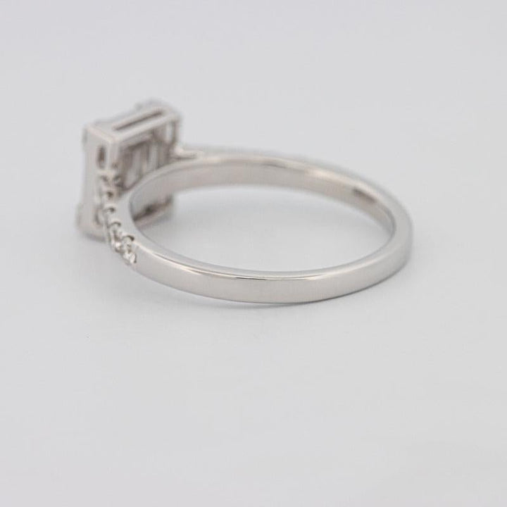 Invisible Square Diamond Ring - ZIZOV DIAMONDS