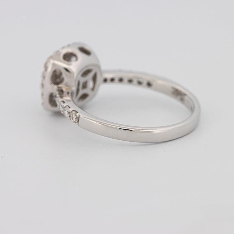 Invisible square diamond ring - ZIZOV DIAMONDS