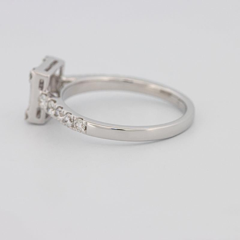 Invisible Square Diamond Ring - ZIZOV DIAMONDS