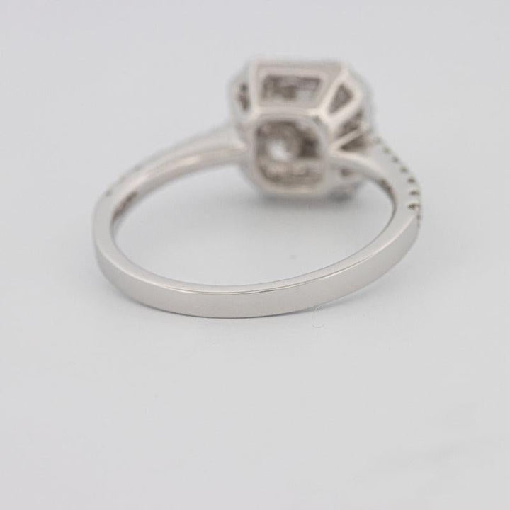 Invisible Square Diamond Ring - ZIZOV DIAMONDS