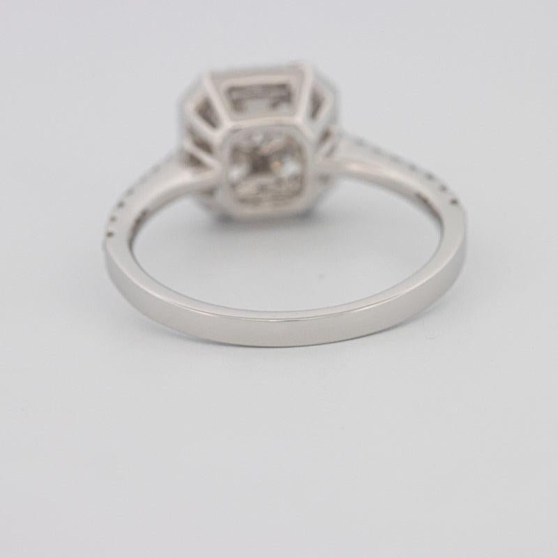 Invisible Square Diamond Ring - ZIZOV DIAMONDS