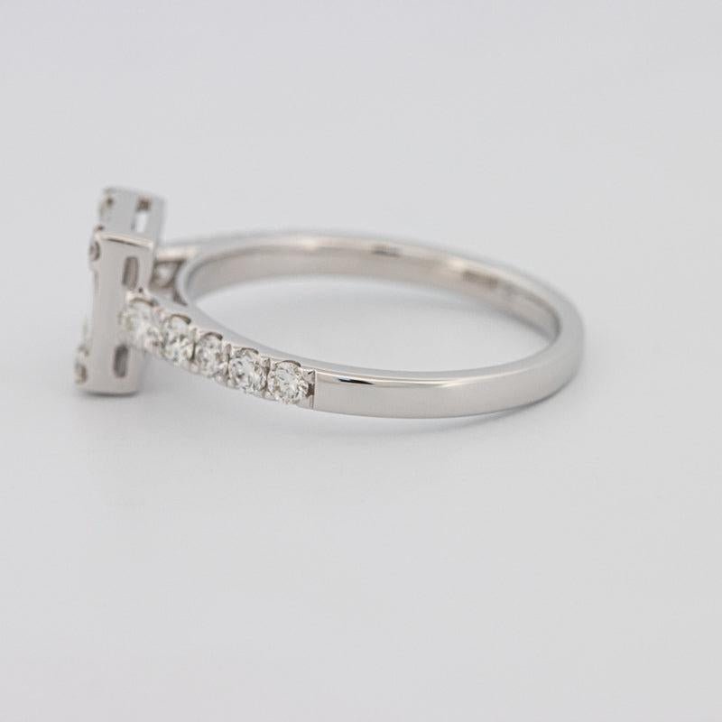 Invisible Square Diamond Ring - ZIZOV DIAMONDS