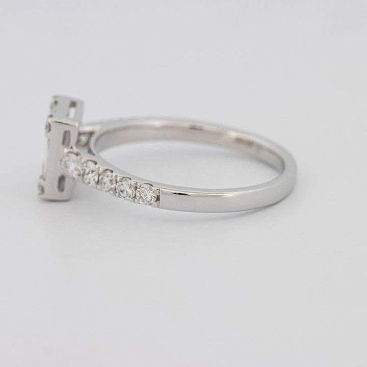 Invisible Square Diamond Ring - ZIZOV DIAMONDS