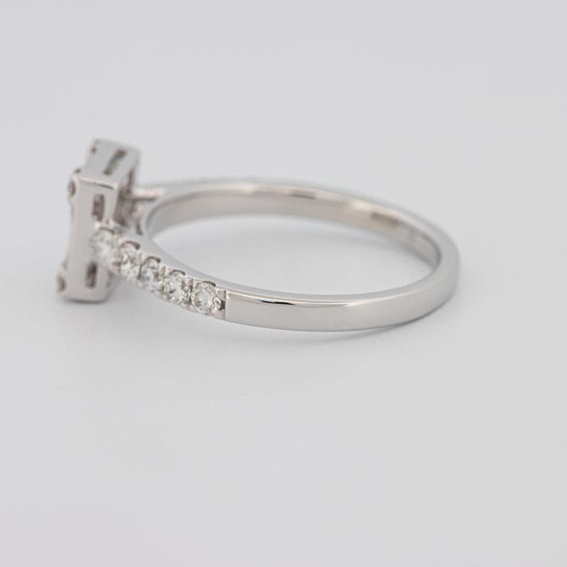 Invisible Square Diamond Ring - ZIZOV DIAMONDS