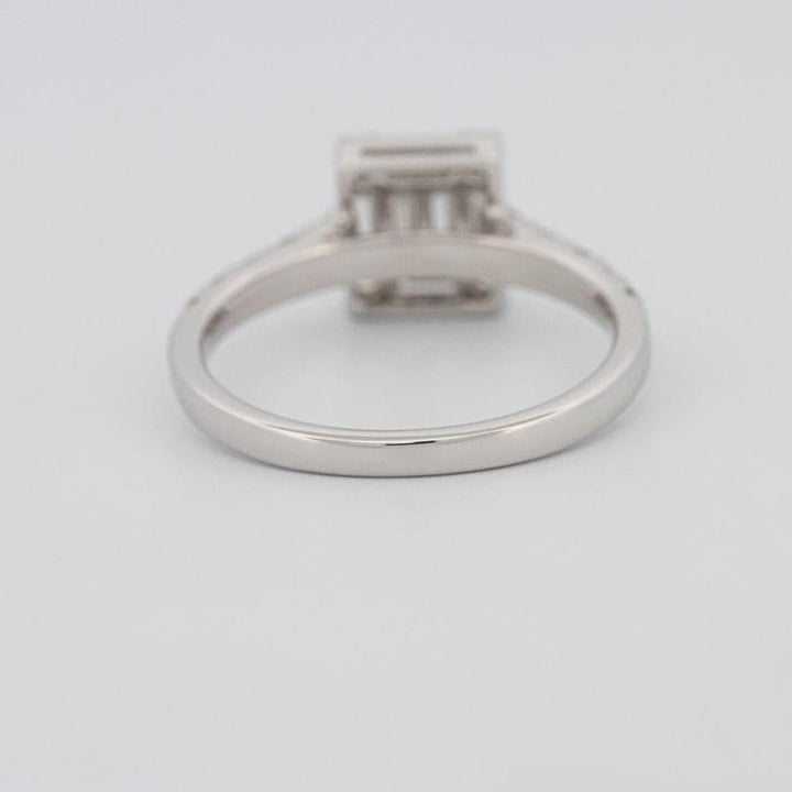 Invisible Square Diamond Ring - ZIZOV DIAMONDS