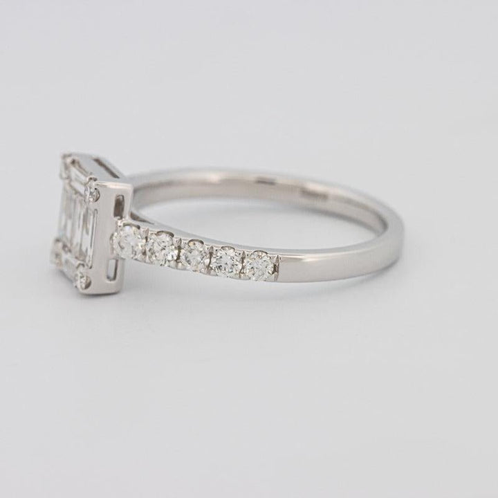 Invisible Square Diamond Ring - ZIZOV DIAMONDS