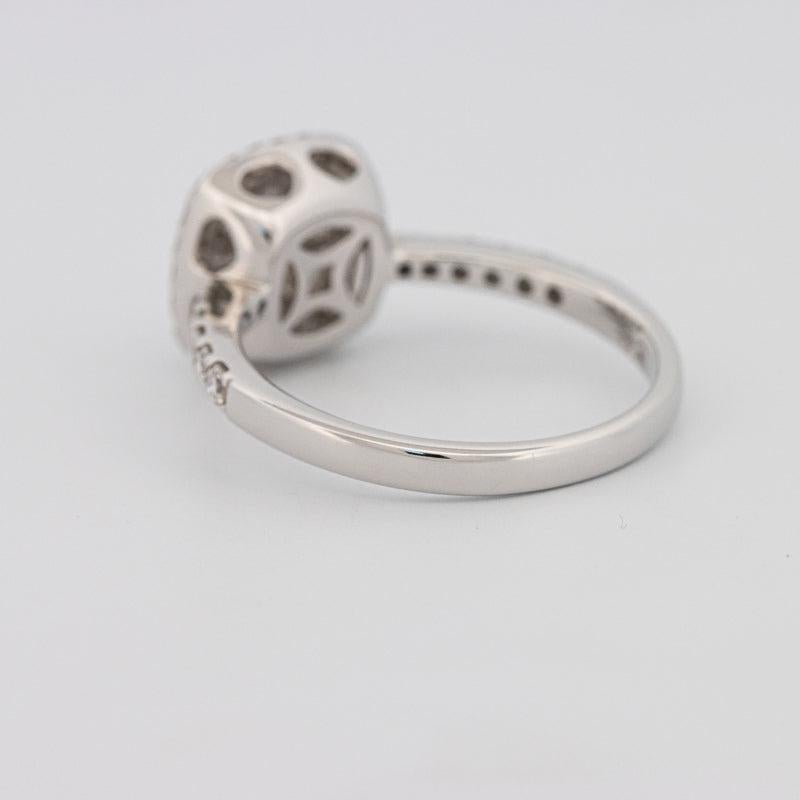 Invisible square diamond ring - ZIZOV DIAMONDS