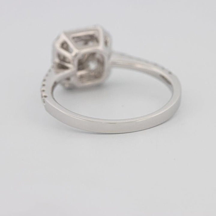 Invisible Square Diamond Ring - ZIZOV DIAMONDS