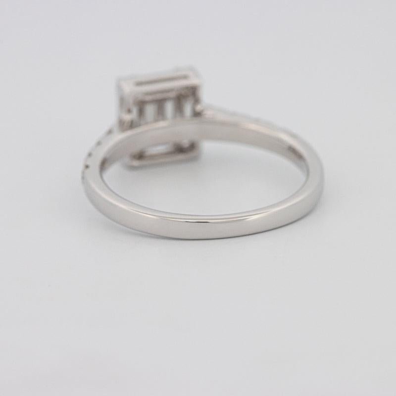 Invisible Square Diamond Ring - ZIZOV DIAMONDS