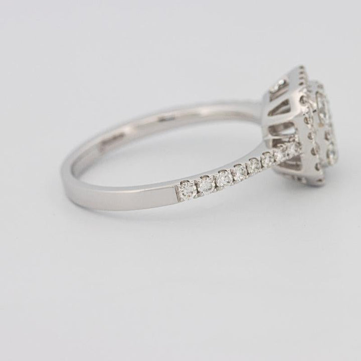 Invisible Square Diamond Ring - ZIZOV DIAMONDS