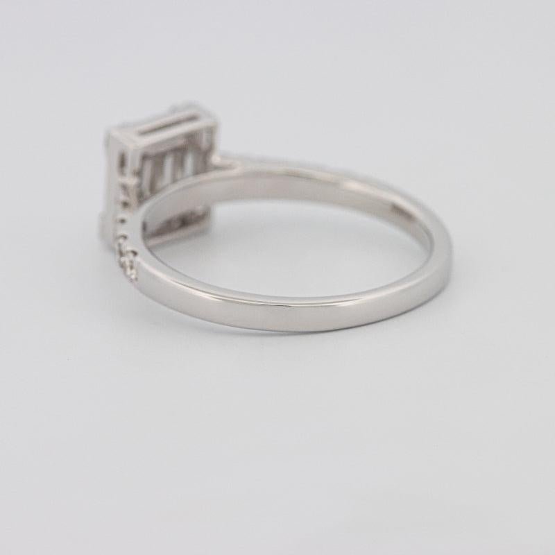 Invisible Square Diamond Ring - ZIZOV DIAMONDS