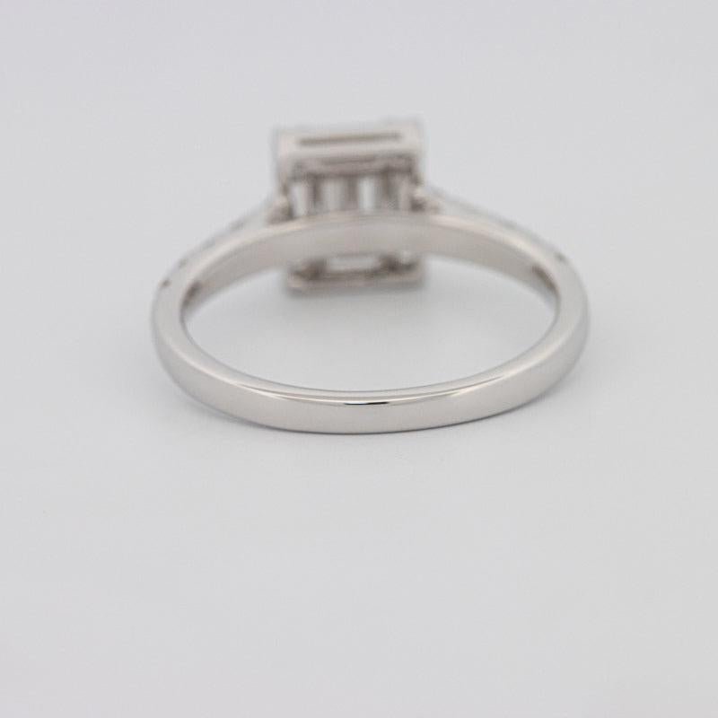 Invisible Square Diamond Ring - ZIZOV DIAMONDS