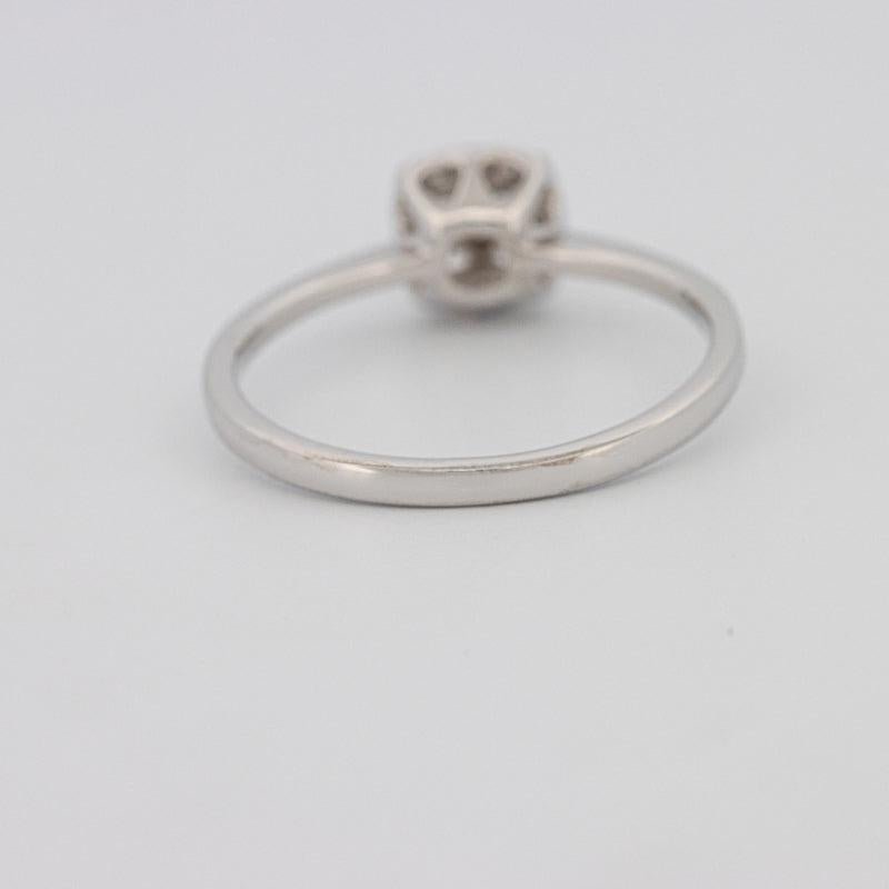 Invisible Square Diamond Ring (small) - ZIZOV DIAMONDS