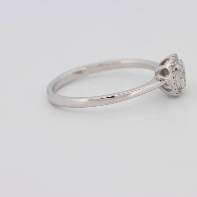Invisible Square Diamond Ring (small) - ZIZOV DIAMONDS