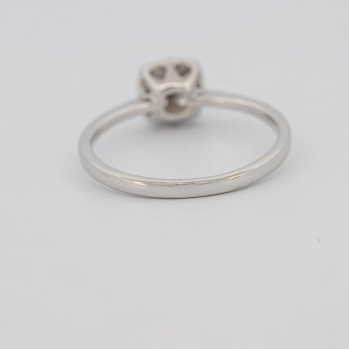 Invisible Square Diamond Ring (small) - ZIZOV DIAMONDS