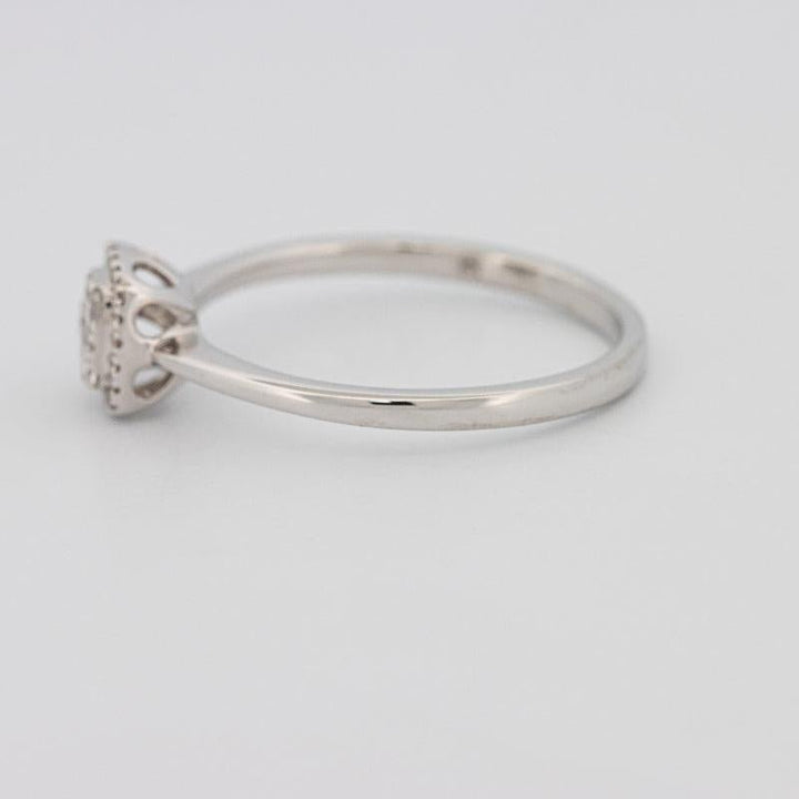 Invisible Square Diamond Ring (small) - ZIZOV DIAMONDS
