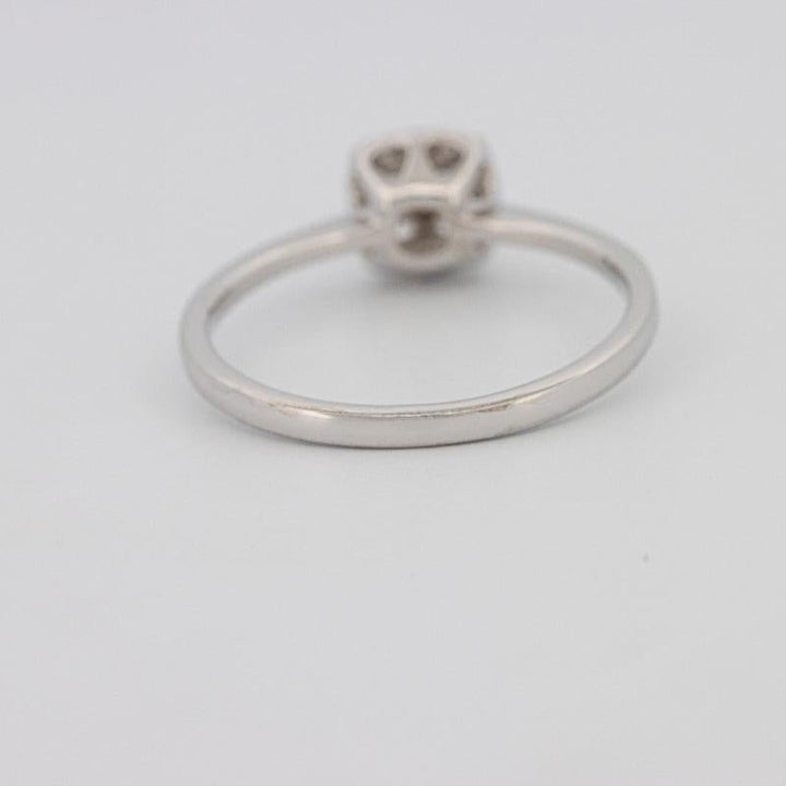 Invisible Square Diamond Ring (small) - ZIZOV DIAMONDS