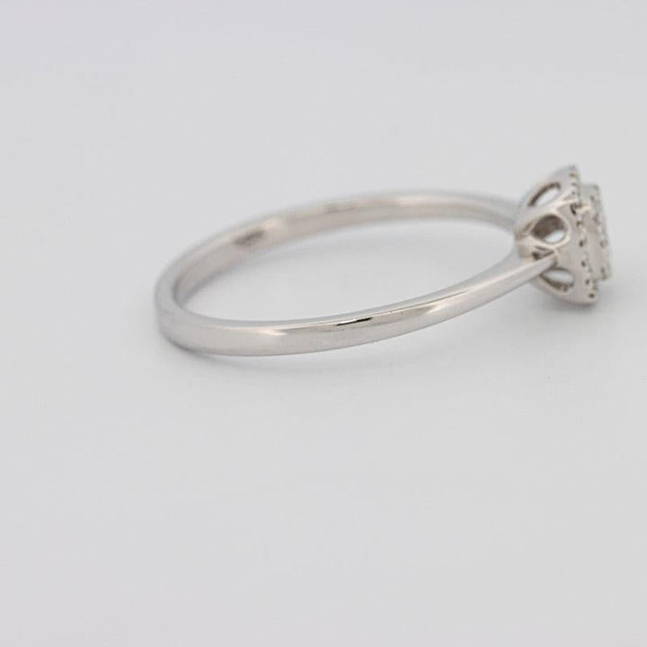 Invisible Square Diamond Ring (small) - ZIZOV DIAMONDS