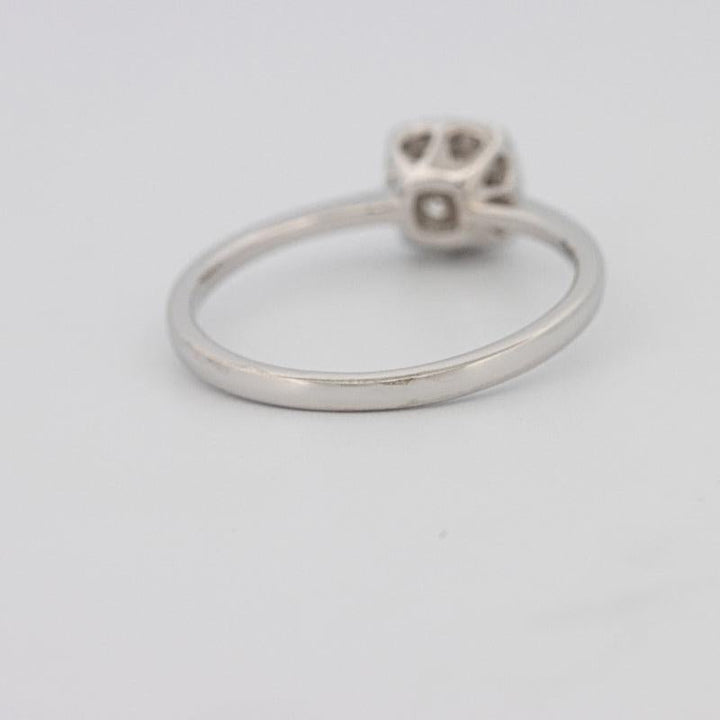 Invisible Square Diamond Ring (small) - ZIZOV DIAMONDS
