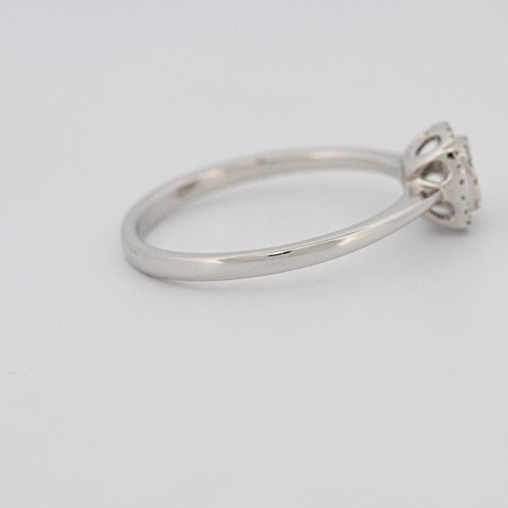 Invisible Square Diamond Ring (small) - ZIZOV DIAMONDS