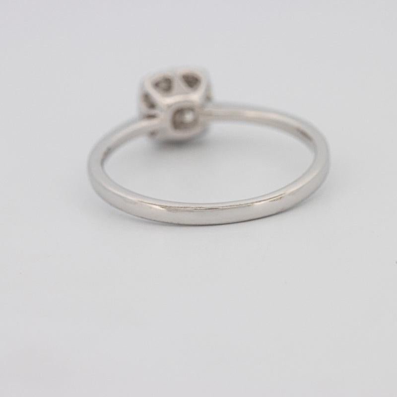 Invisible Square Diamond Ring (small) - ZIZOV DIAMONDS