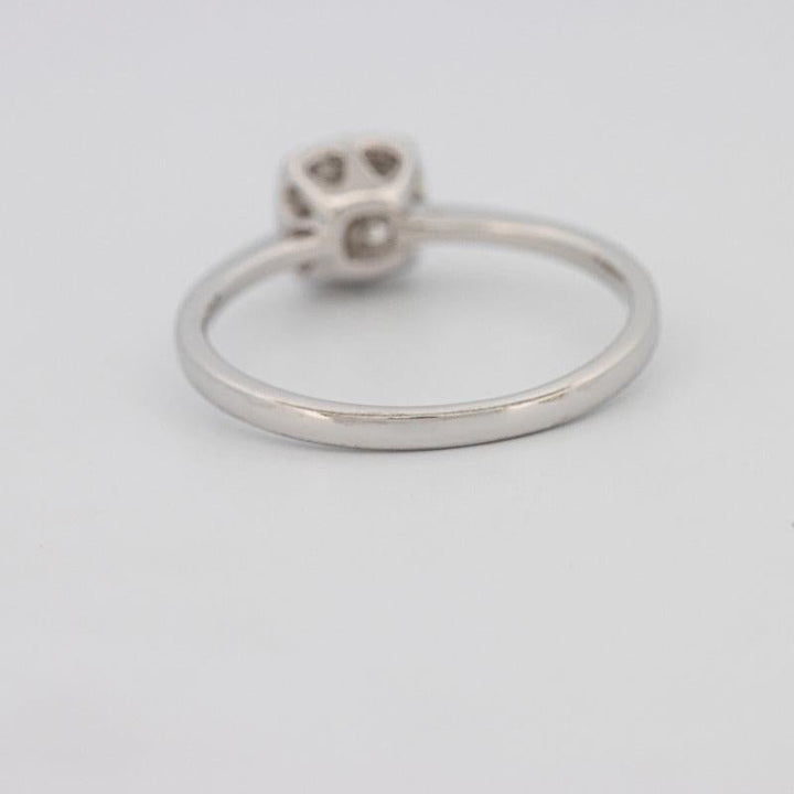 Invisible Square Diamond Ring (small) - ZIZOV DIAMONDS