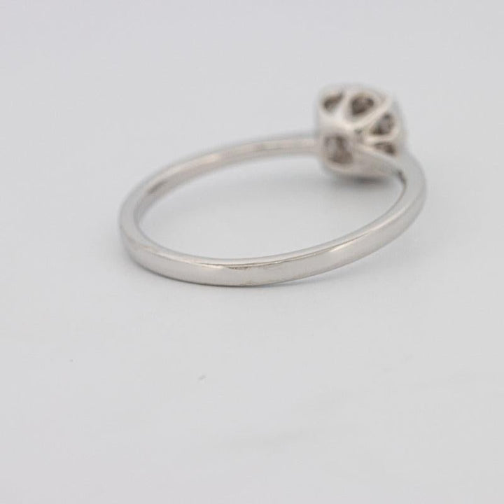 Invisible Square Diamond Ring (small) - ZIZOV DIAMONDS