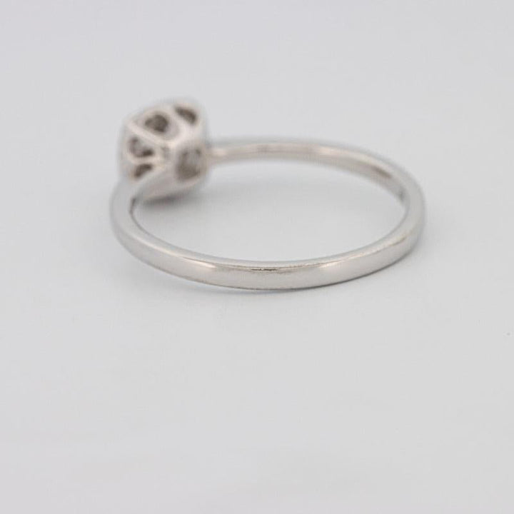 Invisible Square Diamond Ring (small) - ZIZOV DIAMONDS