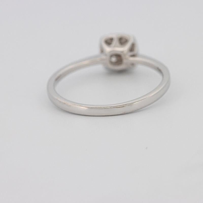 Invisible Square Diamond Ring (small) - ZIZOV DIAMONDS