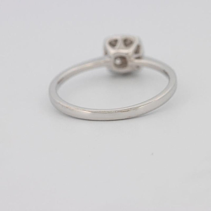 Invisible Square Diamond Ring (small) - ZIZOV DIAMONDS