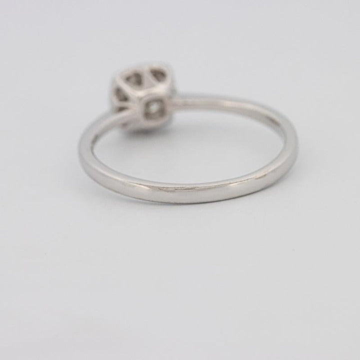 Invisible Square Diamond Ring (small) - ZIZOV DIAMONDS