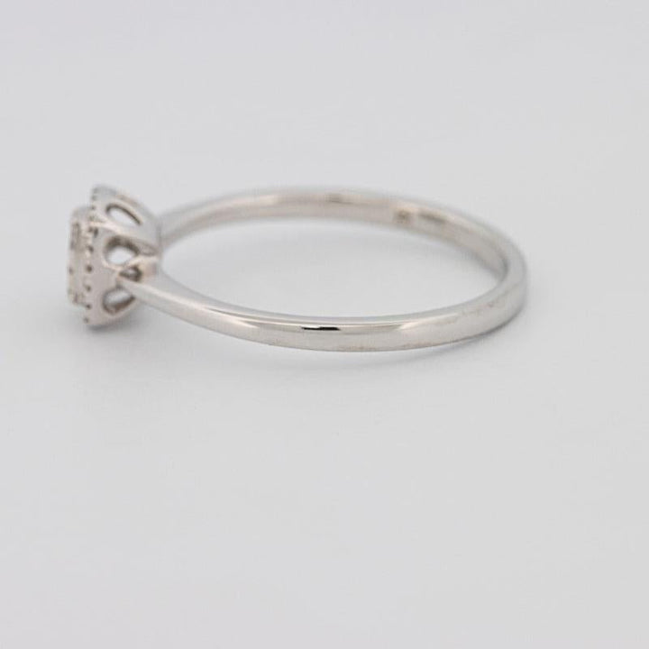 Invisible Square Diamond Ring (small) - ZIZOV DIAMONDS